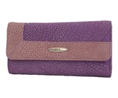 Fino Patent Faux Leather Heart Design Clutch Bag