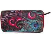Blackcherry Structured Cross Body With Top Handle
