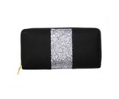 Fino Patent Faux Leather Heart Design Clutch Bag