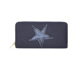 Fino Patent Faux Leather Heart Design Clutch Bag