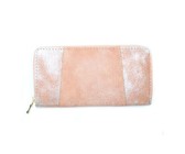 Fino Patent Faux Leather Heart Design Clutch Bag