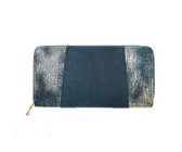 Fino Patent Faux Leather Heart Design Clutch Bag
