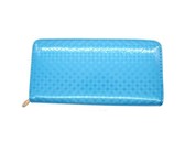 Orange & Navy Shwe Shwe / vinyl trendy clutch bag Designed by Summer & Jet