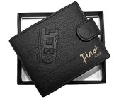 SIXTEEN10 Credit Card Pop Up Wallet - Red