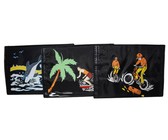 Fino Tri-Fold 3 Pieces Print Surfer Wallet Sets