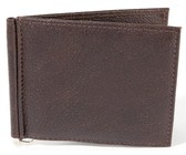 Kurgan Kenani Genuine Leather Money Clip - Tan
