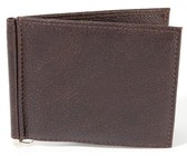 Fino Laser In Scripted Hip Genuine Leather Wallet - Brown (Hl1333)