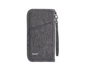 Kurgan Kenani Genuine Leather I.D Plus Credit Card Holder - Black