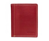 Fino Laser In Scripted Hip Genuine Leather Wallet - Brown (Hl1333)