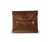 Nuvo Red Genuine Leather Slim Wallet 141