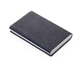 TROIKA Business Card Case with Hydrodynamic Opening -Titanium Grey