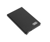 Genuine Leather Minimalist Wallet With Magnetic Money Clip RFID Blocking