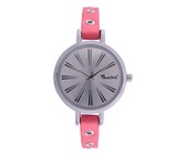 Bad Girl Polkadot Analogue Watch - Pink