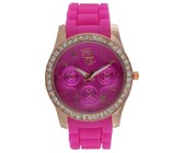 Bad Boy Men's High Key Watch - Black/Rose Gold