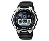 Casio Mens AW-591-2ADR G-Shock World Time Anadigital Watch