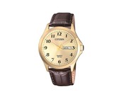 Citizen Gents Japanese Quartz Movement Blue PU Strap Watch
