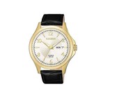 Citizen Gents Japanese Quartz Movement Blue PU Strap Watch