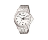 Citizen Gents Japanese Quartz Movement Blue PU Strap Watch
