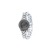 Digitime Women's Nylon Mid Case 36mm Analogue Watch - White