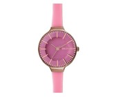 Bad Girl Polkadot Analogue Watch - Pink