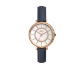 Fossil Ladies Georgia Sand Leather Strap Watch - ES2830