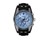 Diesel Mens Rasp Watch in Black and Dark Grey