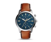 Citizen Gents Japanese Quartz Movement Blue PU Strap Watch