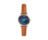 Fossil Ladies Riley Gold Stainless Steel Strap Watch - ES3203