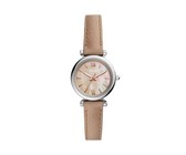 Fossil Ladies Georgia Sand Leather Strap Watch - ES2830