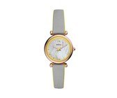 Fossil Ladies Georgia Sand Leather Strap Watch - ES2830