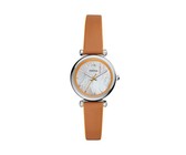 Fossil Ladies Georgia Sand Leather Strap Watch - ES2830