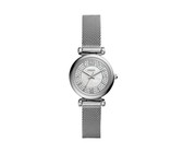 Fossil Ladies Riley Gold Stainless Steel Strap Watch - ES3203