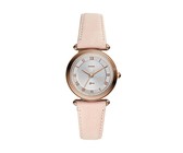 Fossil Ladies Riley Gold Stainless Steel Strap Watch - ES3203