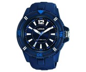 Gents Soviet Black Leather Black Dial Watch - SSH005 - 02
