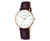 Fossil Ladies Georgia Sand Leather Strap Watch - ES2830