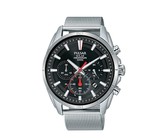 Diesel Mens Rasp Watch in Black and Dark Grey