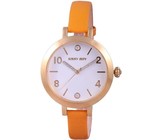 Fossil Ladies Georgia Sand Leather Strap Watch - ES2830