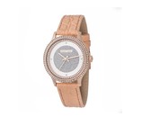 Fossil Ladies Georgia Sand Leather Strap Watch - ES2830