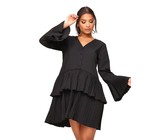 Quiz Ladies Mesh Sweetheart Embellished Dress - Pink
