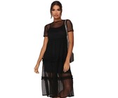 I Saw it First - Ladies Red Ruched Front Bustier Mini Dress