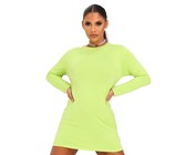 I Saw it First - Ladies Nude Zebra Printed Mesh T Shirt Dress