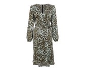 I Saw it First - Ladies Black Lace Frill Detail Skater Dress