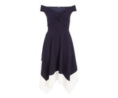 Quiz Ladies Mauve Floral Print Midi Dress - Mauve