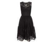 Quiz Ladies Mesh Sweetheart Embellished Dress - Pink