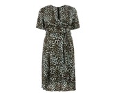 Quiz Ladies Blue Floral Wrap Midi Dress