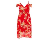 Quiz Ladies Navy Mesh Halterneck Maxi Dress