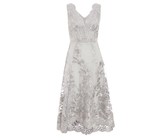 Quiz Ladies Wrap Embellished Maxi Dress - Blush Pink