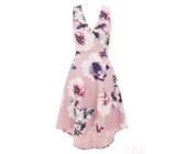 Quiz Ladies Navy Mesh Halterneck Maxi Dress
