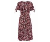 Quiz Ladies Curve Animal Print Wrap Dress