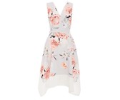 Quiz Ladies Petite Sage Floral Midi Dress